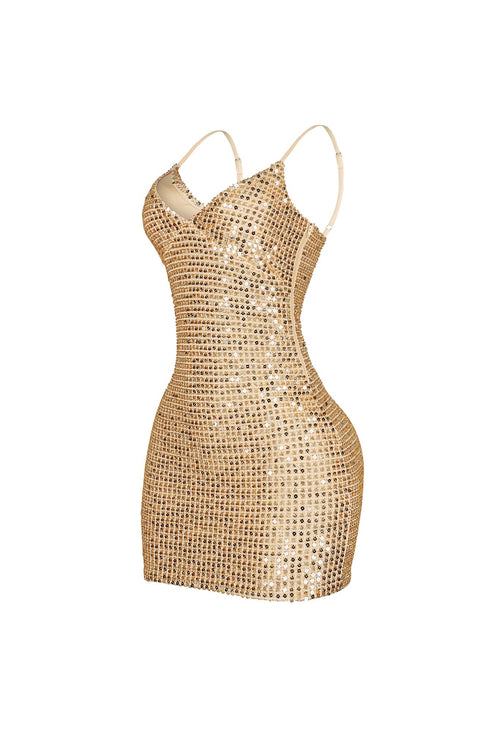 Under Selene’s Sequin Mini Dress